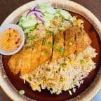 Best Thai Fried Rice with Crispy Pork Belly in Chicago, IL